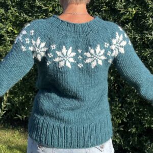 Sweater med stjerneranke kit