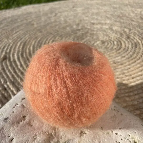 +Mohair Nøgle Fersken