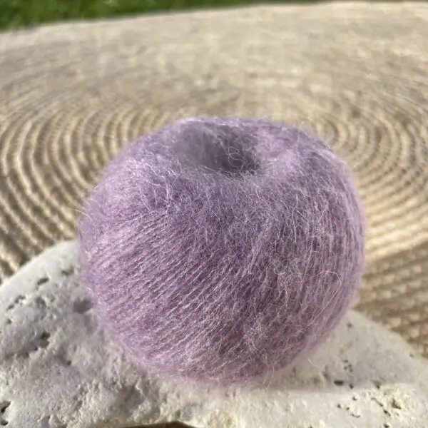 +Mohair Nøgle Lilla