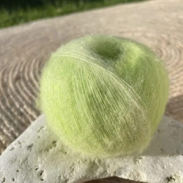 +Mohair Nøgle Neongul