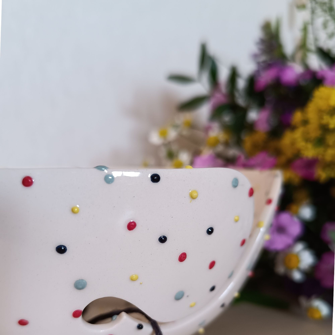 Garnskål fra “dots” kollektionen - Billede 2