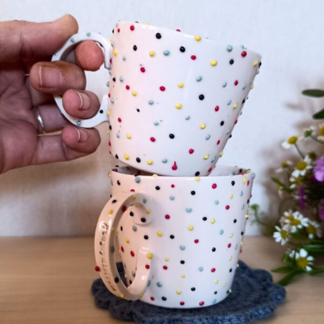 Kop eller Krus med hank fra “dots” kollektionen - Billede 10