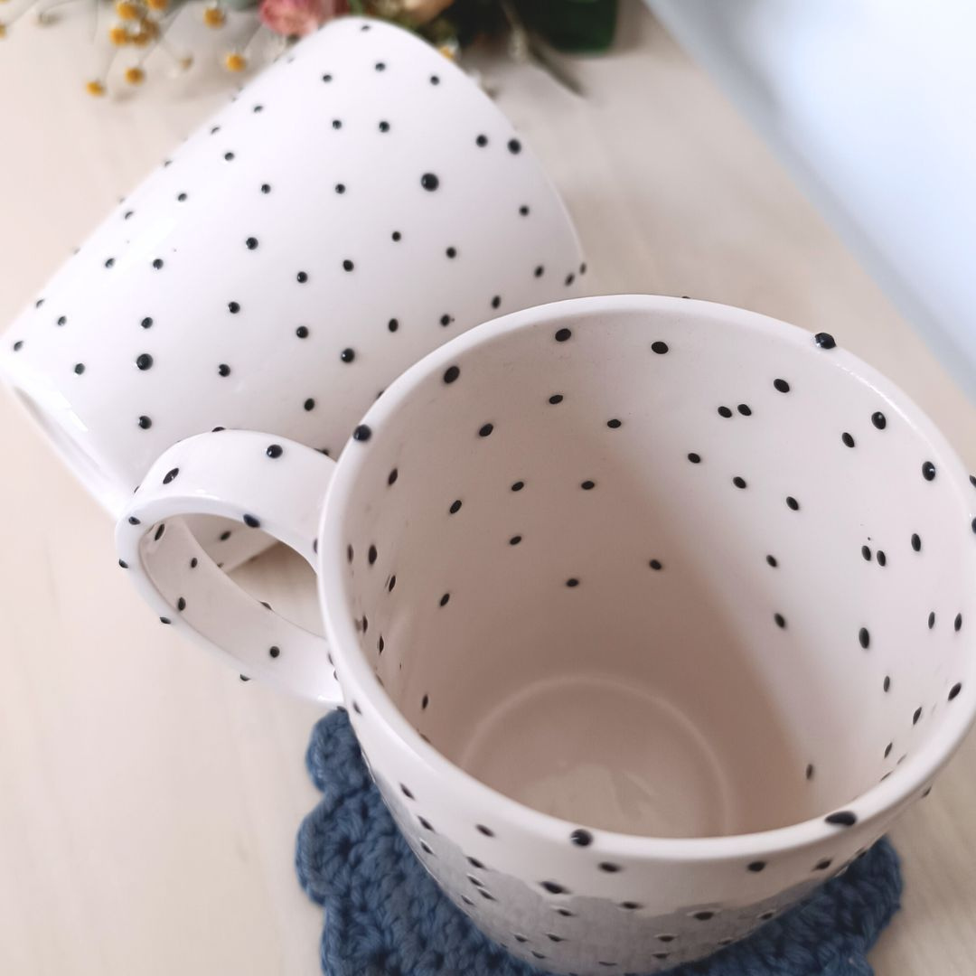 Kop eller Krus med hank fra “dots” kollektionen - Billede 9