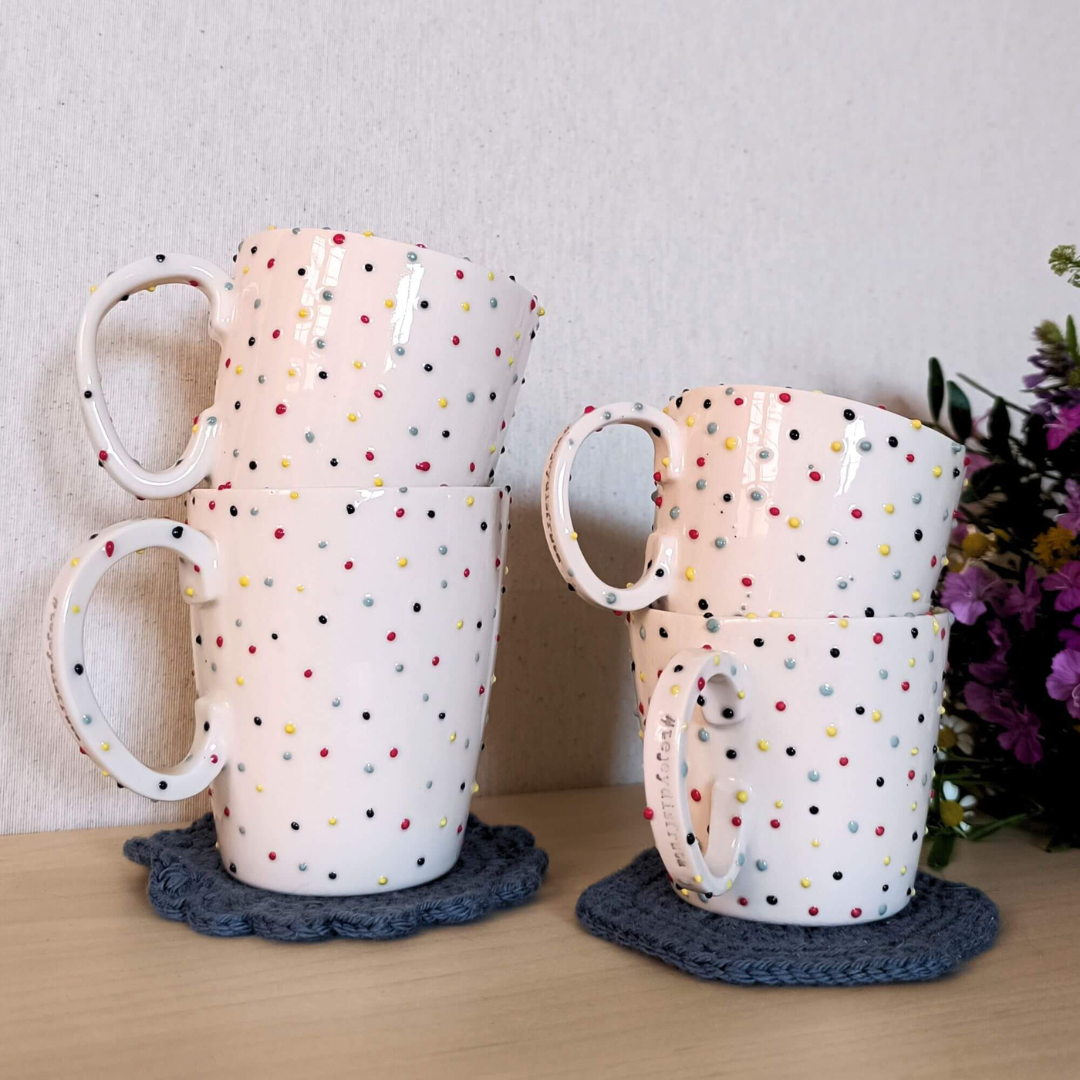 Kop eller Krus med hank fra “dots” kollektionen - Billede 8