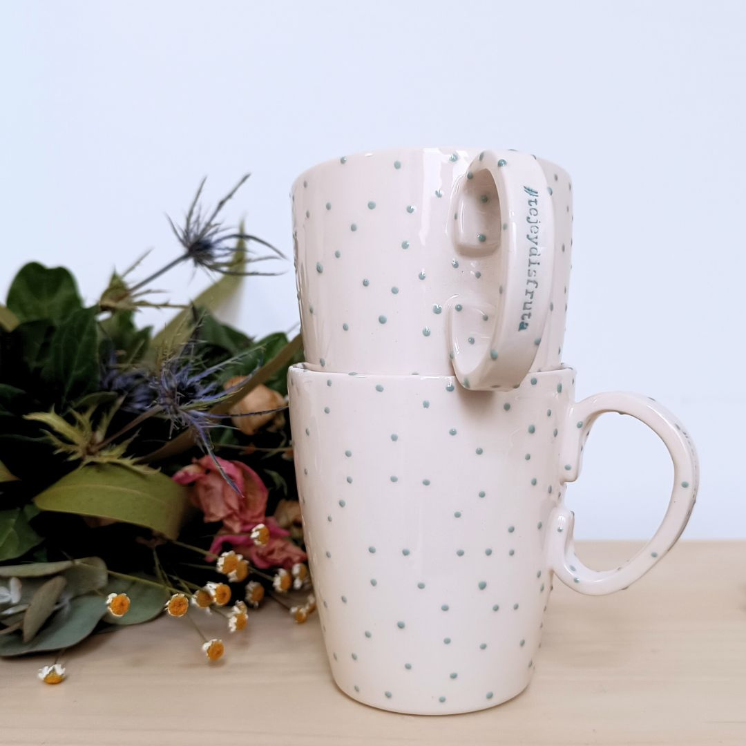Kop eller Krus med hank fra “dots” kollektionen - Billede 5
