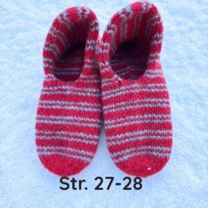 Vera futter <br>Rød og blå str 27-28