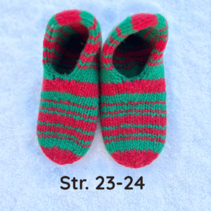 Vera futter <br>Rød og grøn str 23-24