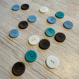 Corozo Knapper 
15 mm